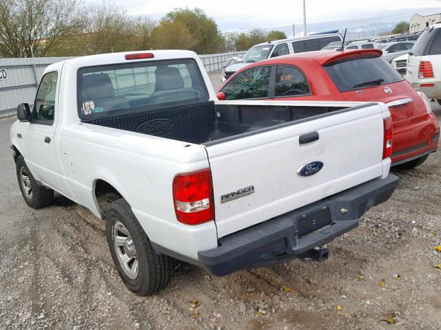 1FTKR1AD0BPA60117 - 2011 FORD RANGER WHITE photo 3