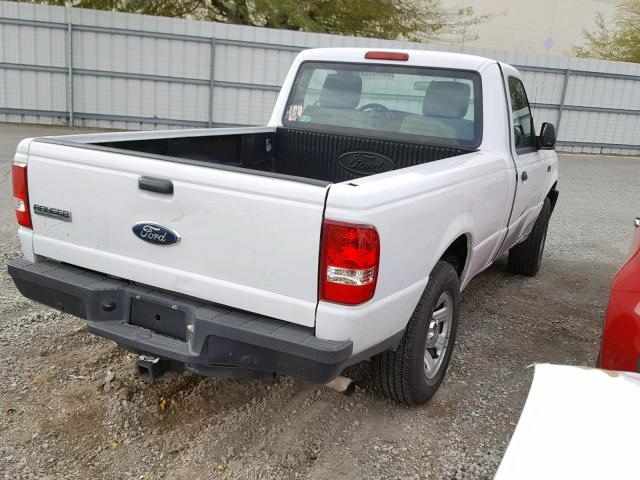 1FTKR1AD0BPA60117 - 2011 FORD RANGER WHITE photo 4