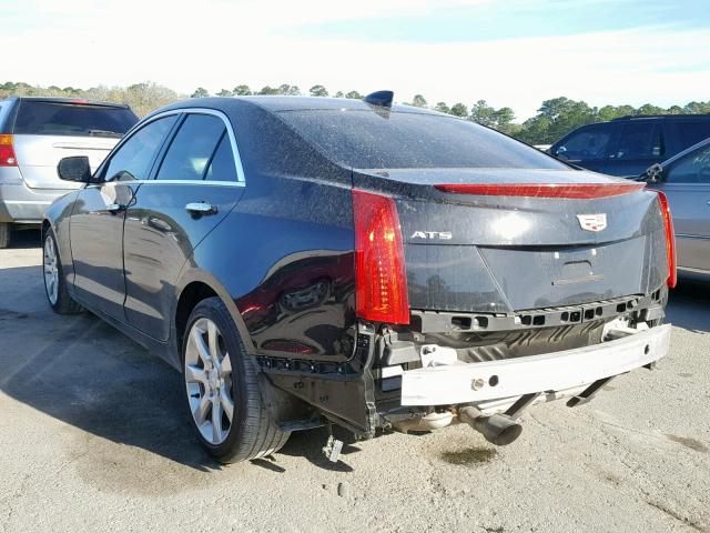 1G6AA5RA4G0115112 - 2016 CADILLAC ATS BLACK photo 3