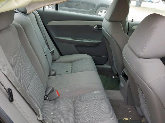 1G1ZB5E02CF202842 - 2012 CHEVROLET MALIBU LS BLACK photo 6