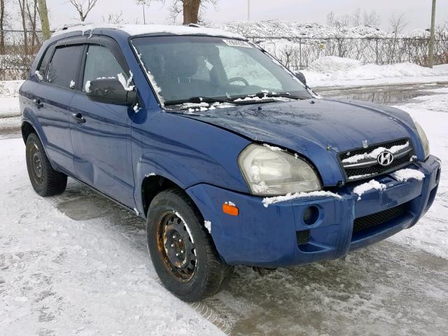 KM8JM12B36U252822 - 2006 HYUNDAI TUCSON GL BLUE photo 1