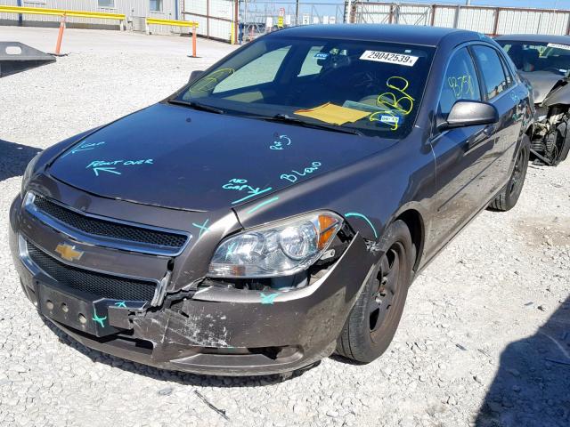1G1ZB5E08CF238857 - 2012 CHEVROLET MALIBU LS 灰色 照片 2