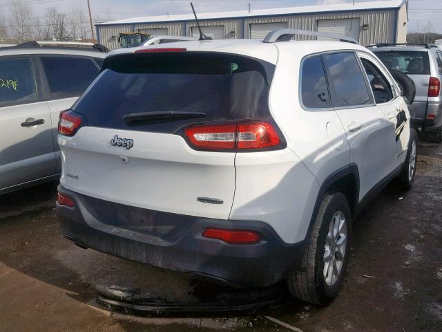 1C4PJMCBXFW794270 - 2015 JEEP CHEROKEE L WHITE photo 4