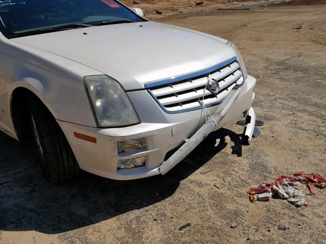 1G6DW677870119806 - 2007 CADILLAC STS WHITE photo 9
