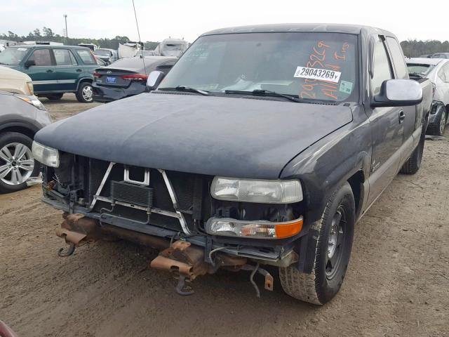 2GCEC19T1Y1208629 - 2000 CHEVROLET SILVERADO GRAY photo 2