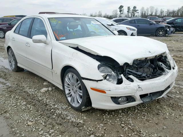 WDBUF56X67B125860 - 2007 MERCEDES-BENZ E 350 WHITE photo 1