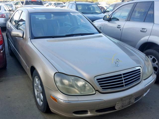 WDBNG70J71A159613 - 2001 MERCEDES-BENZ S 430 GOLD photo 1