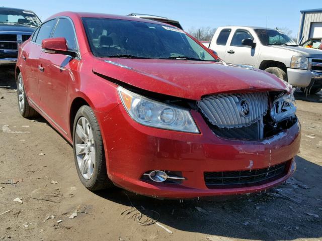 1G4GD5E3XCF352468 - 2012 BUICK LACROSSE P RED photo 1