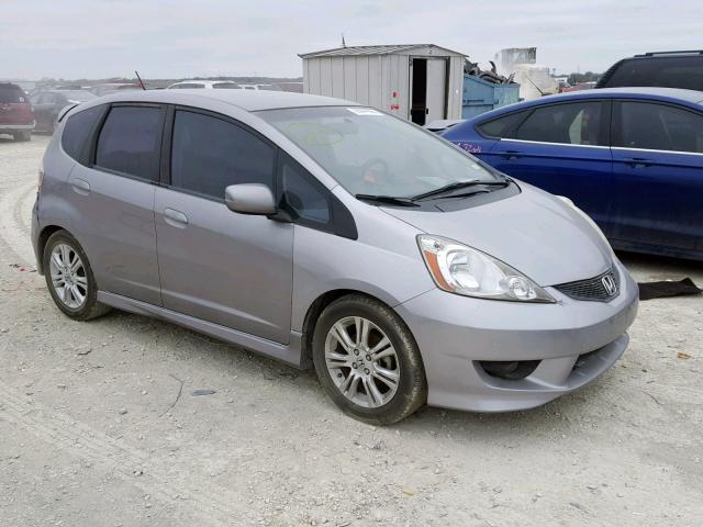 JHMGE88449S012092 - 2009 HONDA FIT SPORT SILVER photo 1