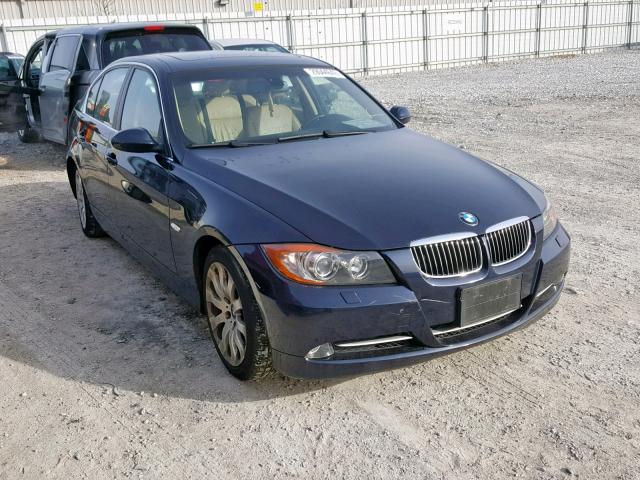 WBAVD53548A285495 - 2008 BMW 335 XI BLUE photo 1