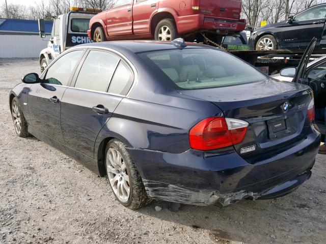 WBAVD53548A285495 - 2008 BMW 335 XI BLUE photo 3