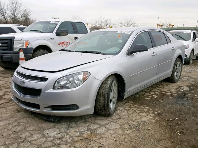 1G1ZB5E03CF307440 - 2012 CHEVROLET MALIBU LS SILVER photo 2