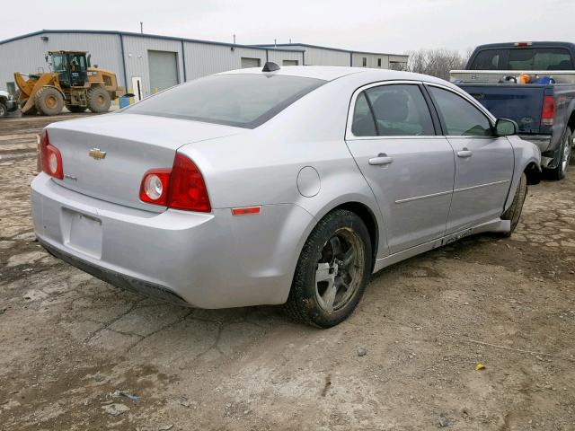 1G1ZB5E03CF307440 - 2012 CHEVROLET MALIBU LS SILVER photo 4