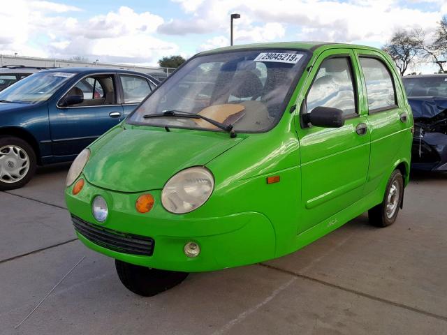 LAEMA24618G200181 - 2008 ZAP ZAPCAR GREEN photo 2