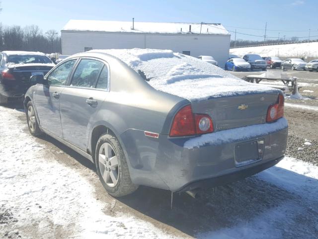 1G1ZG57B08F194148 - 2008 CHEVROLET MALIBU LS BLUE photo 3