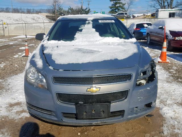 1G1ZG57B08F194148 - 2008 CHEVROLET MALIBU LS BLUE photo 9