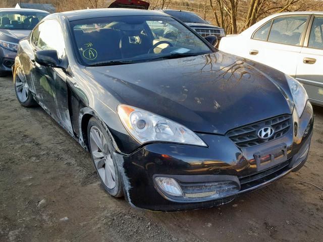 KMHHT6KD6AU025634 - 2010 HYUNDAI GENESIS CO BLACK photo 1