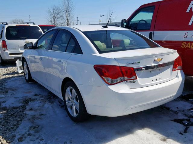 1G1P75SZ5E7174138 - 2014 CHEVROLET CRUZE WHITE photo 3