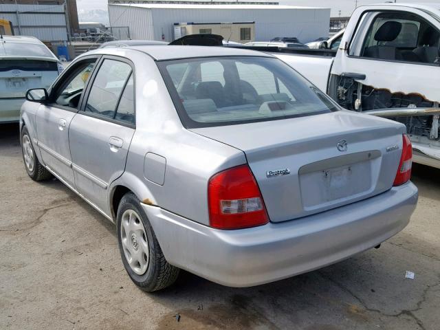 JM1BJ222710444719 - 2001 MAZDA PROTEGE DX SILVER photo 3