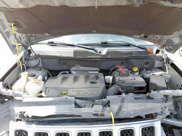 1C4NJDBB9FD108353 - 2015 JEEP COMPASS SP GRAY photo 7