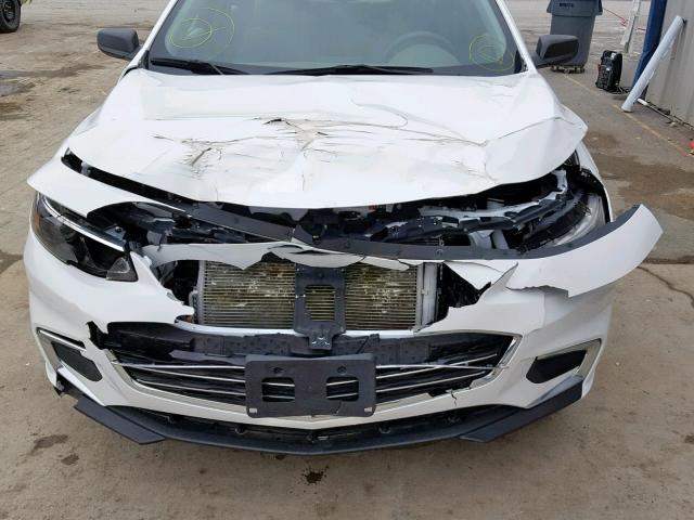 1G1ZB5ST4HF177206 - 2017 CHEVROLET MALIBU LS WHITE photo 9