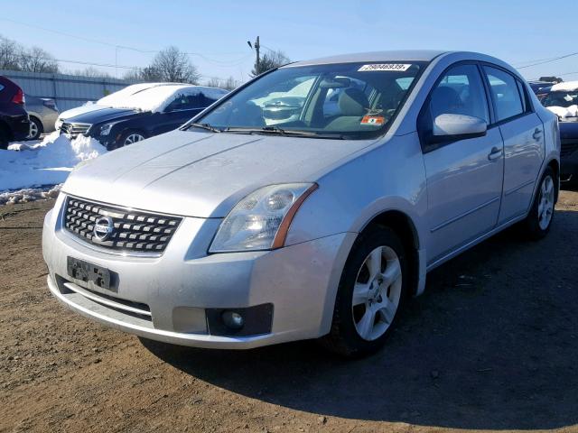 3N1AB61E57L680070 - 2007 NISSAN SENTRA 2.0 SILVER photo 2