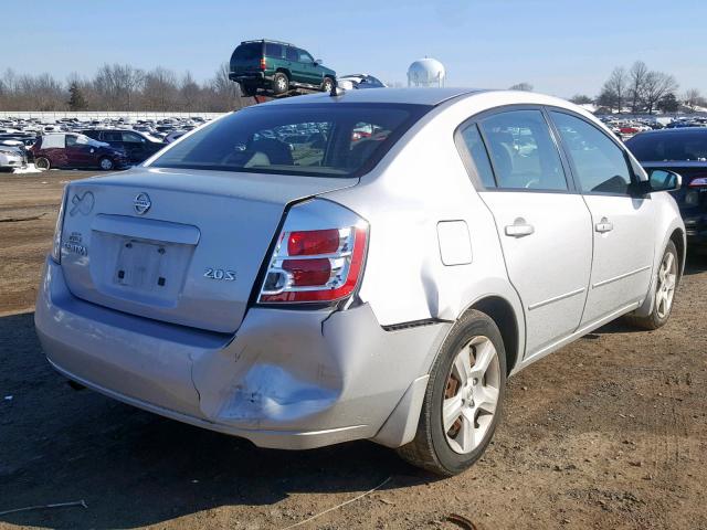 3N1AB61E57L680070 - 2007 NISSAN SENTRA 2.0 SILVER photo 4