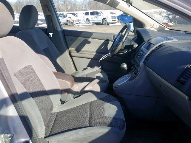 3N1AB61E57L680070 - 2007 NISSAN SENTRA 2.0 SILVER photo 5