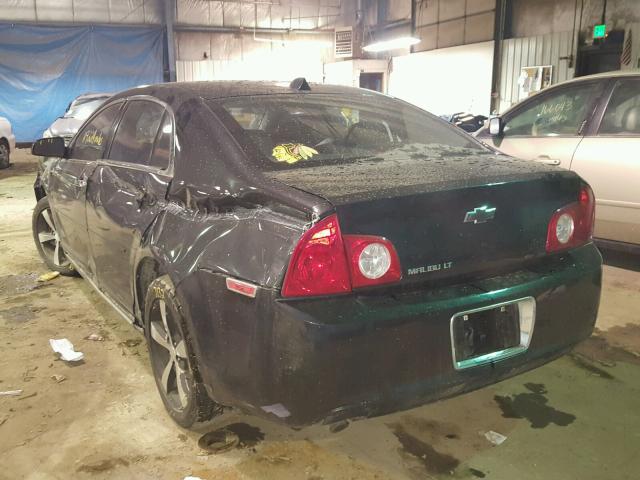 1G1ZC5E08CF334002 - 2012 CHEVROLET MALIBU 1LT 黑色 照片 3