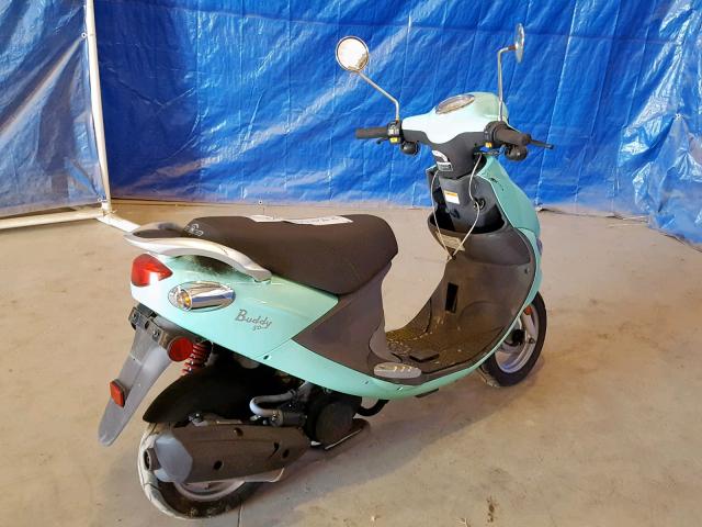 RFVPAP5A9E1114995 - 2014 GENUINE SCOOTER CO. BUDDY 50 GREEN photo 4