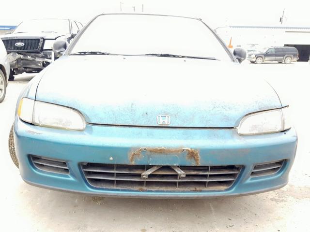 2HGEJ2223SH504555 - 1995 HONDA CIVIC DX GREEN photo 9