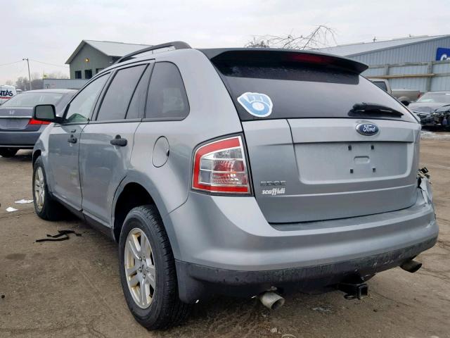 2FMDK46C07BB16825 - 2007 FORD EDGE SE GRAY photo 3