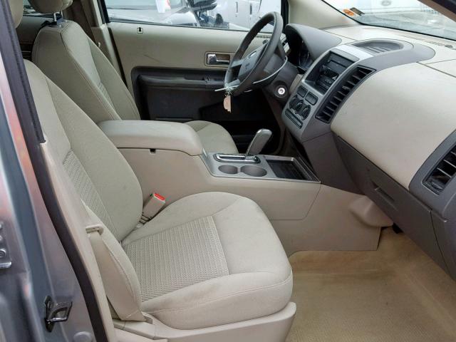 2FMDK46C07BB16825 - 2007 FORD EDGE SE GRAY photo 5