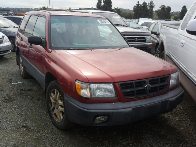 JF1SF6359XH704006 - 1999 SUBARU FORESTER L RED photo 1