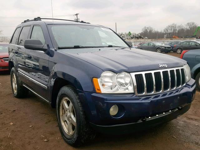 1J8HR58215C573371 - 2005 JEEP GRAND CHER BLUE photo 1