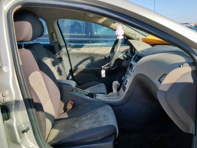 1G1ZA5EU4BF381650 - 2011 CHEVROLET MALIBU LS BEIGE photo 5