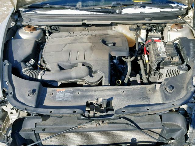 1G1ZA5EU4BF381650 - 2011 CHEVROLET MALIBU LS BEIGE photo 7