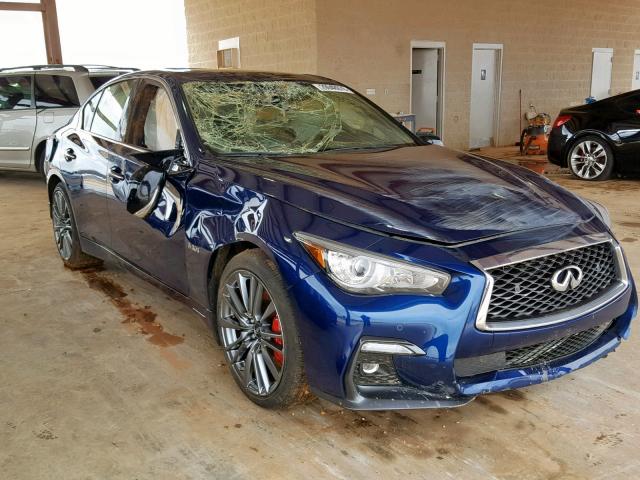 JN1FV7AR1KM800418 - 2019 INFINITI Q50 RED SP BLUE photo 1