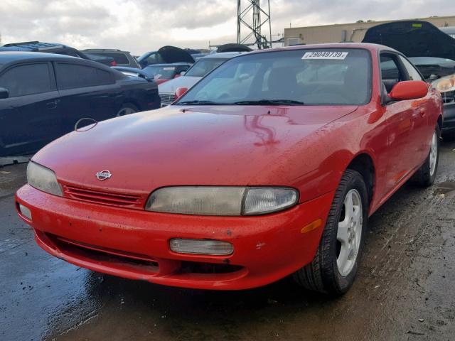 JN1AS44D6SW009856 - 1995 NISSAN 240SX BASE RED photo 2