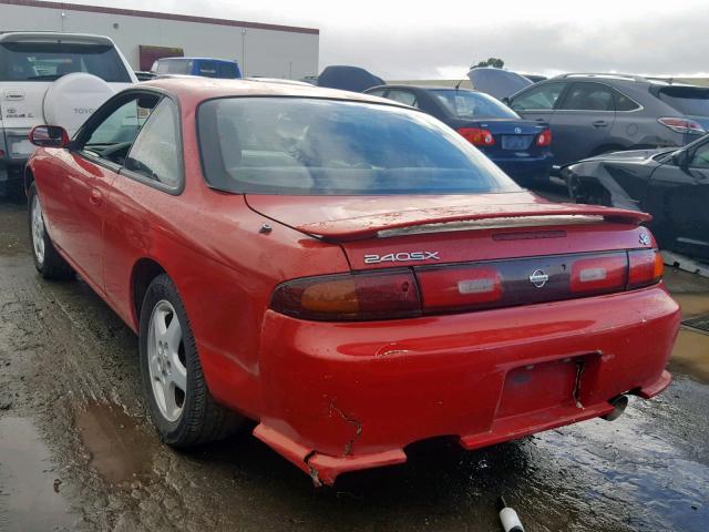 JN1AS44D6SW009856 - 1995 NISSAN 240SX BASE RED photo 3