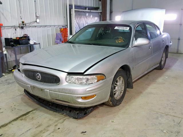 1G4HP52K534103403 - 2003 BUICK LESABRE CU SILVER photo 2