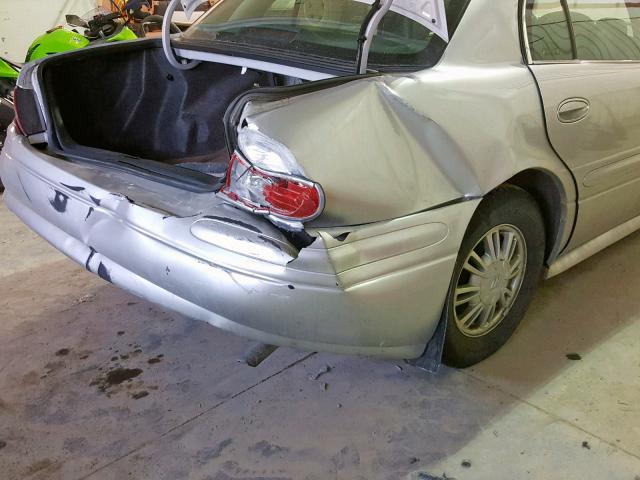 1G4HP52K534103403 - 2003 BUICK LESABRE CU SILVER photo 9