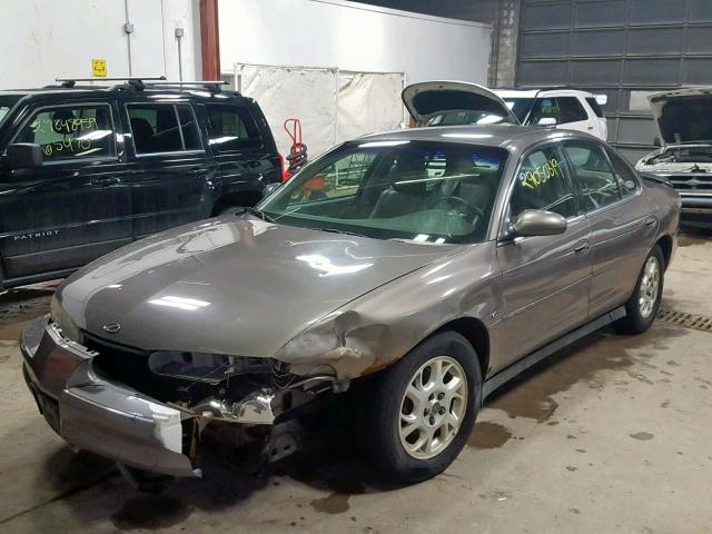 1G3WS52H9YF148922 - 2000 OLDSMOBILE INTRIGUE G BROWN photo 2