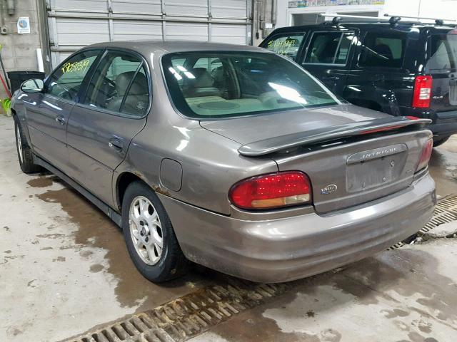 1G3WS52H9YF148922 - 2000 OLDSMOBILE INTRIGUE G BROWN photo 3