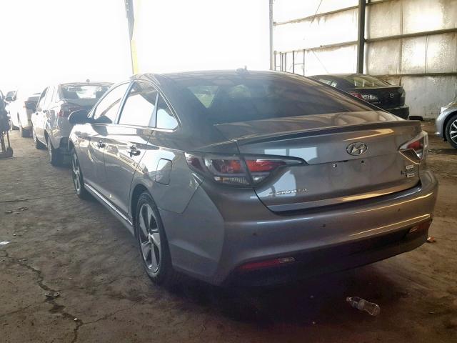 KMHE54L22HA068412 - 2017 HYUNDAI SONATA PLU GRAY photo 3