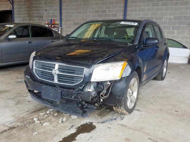 1B3CB4HA3AD542457 - 2010 DODGE CALIBER SX BLACK photo 2