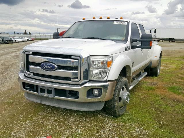 1FT8W4DT3CEA98204 - 2012 FORD F450 SUPER TWO TONE photo 2