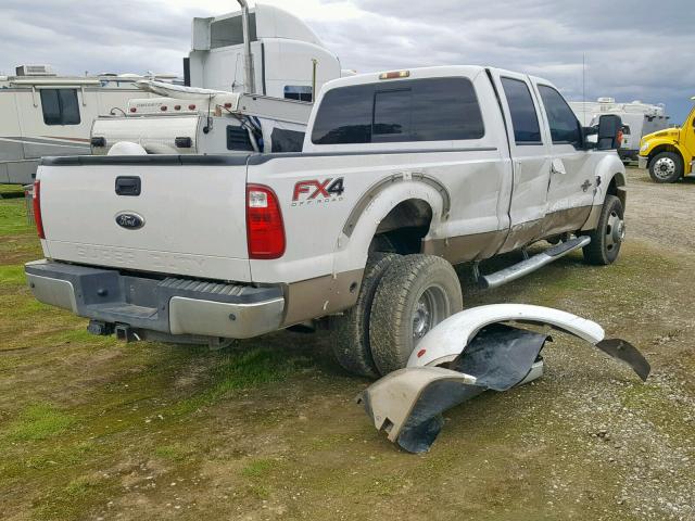 1FT8W4DT3CEA98204 - 2012 FORD F450 SUPER TWO TONE photo 4
