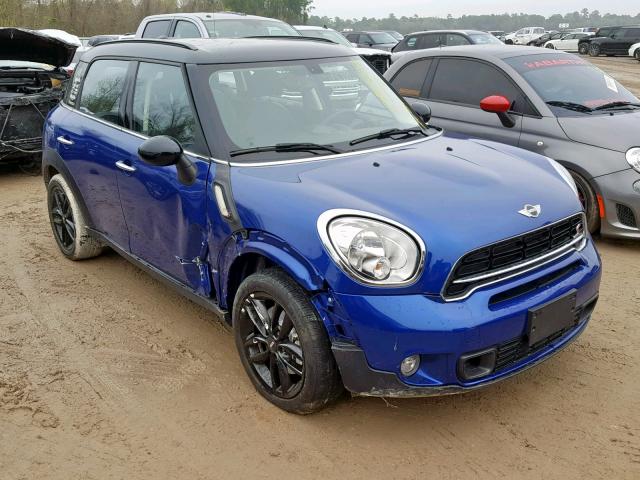 WMWZC3C50FWT02690 - 2015 MINI COOPER S C BLUE photo 1