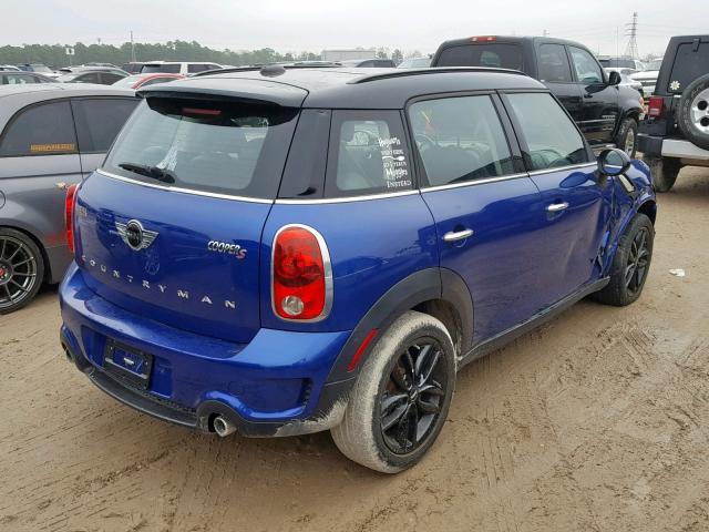 WMWZC3C50FWT02690 - 2015 MINI COOPER S C BLUE photo 4